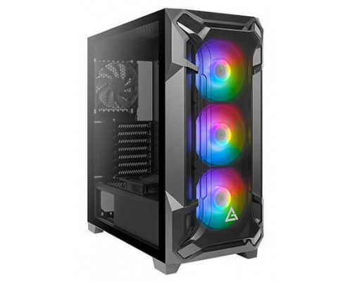 CAJA SEMITORRE ATX DF600 FLUX RGB NEGRO ANTEC