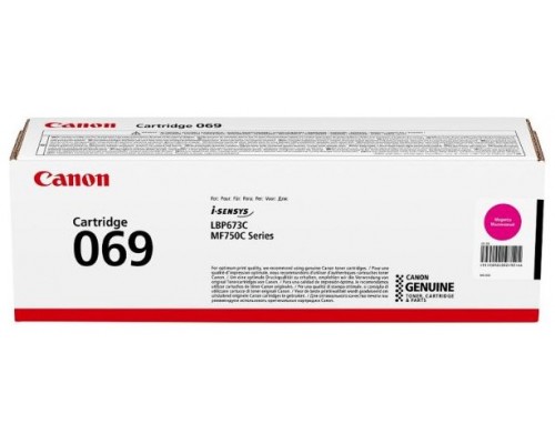 TONER MAGENTA CANON 069M