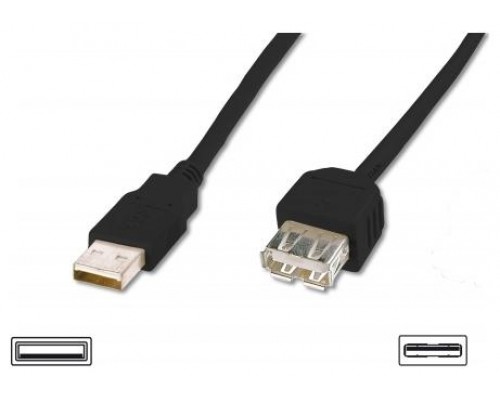 CABLE EXTENSION USB TIPO A-F 1.8 M NANOCABLE