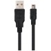 CABLE USB 2.0 TIPO A/M-MINI-B/M 3M NEGRO NANOCABLE