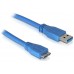 CABLE CONEXION USB-MICRO USB 3.0 TIPO M-M AZUL 2M NANOCABLE