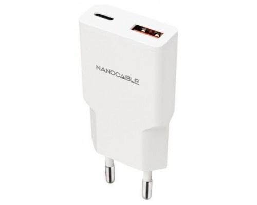 CARGADOR NANOCABLE 10 10 2028-DU2 CARGADOR NANOCABLE 10 10 2028