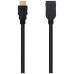 CABLE HDMI V2.0 PROLONGADOR A/M-A/H 2 M NEGRO NANOCABLE