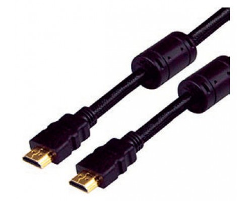 CABLE HDMI V1.4 (ALTA VELOCIDAD/HEC) FERRITA TIPO A/M-A/M NEGRO 3M NANOCABLE