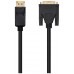 CONVERSOR DISPLAYPORT A DVI 1 M NANOCABLE