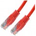 CABLE DE RED LATIGUILLO RJ45 UTP CAT6 AWG24 2 M ROJO NANOCABLE