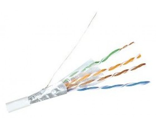 BOBINA CABLE DE RED RJ45 CAT.5E FTP RIGIDO AWG24 100 M NANOCABLE