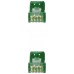 CABLE DE RED LATIGUILLO RJ45 UTP CAT6A AWG24 1 M VERDE NANOCABLE