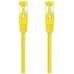 CABLE DE RED LATIGUILLO RJ45 SFTP CAT6A AWG26 0.5 M AMARILLO NANOCABLE