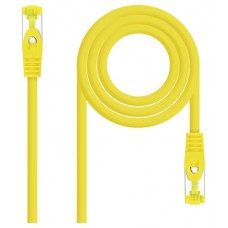 CABLE DE RED LATIGUILLO RJ45 SFTP CAT6A AWG26 3 M AMARILLO NANOCABLE