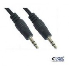 CABLE AUDIO ESTEREO JACK 3.5/M JACK 3.5/M 10M NANOCABLE