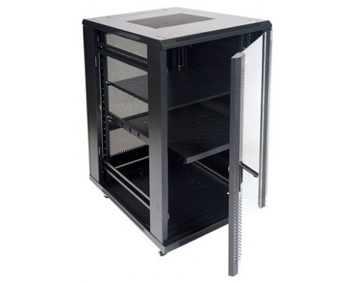 ARMARIO DE SUELO RACK 19"" 32U 600x1000 PUERTA DE CRISTAL