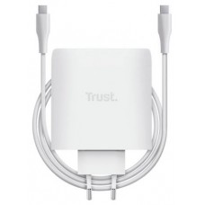 CARGADOR PARED/VIAJE 2xUSB-C 100W MAXO BLANCO TRUST-AA10 CARGADOR PARED/VIAJE 2xUSB-C 100W MAXO BLANCO TRUST