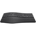 TECLADO TRUST KEYRA ERGO MULTI BK