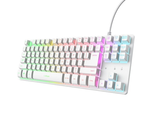 TECLADO TRUST GXT 833 THADO WH-DU5 TECLADO TRUST GXT 833 THADO WH