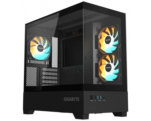 GIGABYTE AORUS CAJA SEMITORRE C201 PANORAMIC BLACK