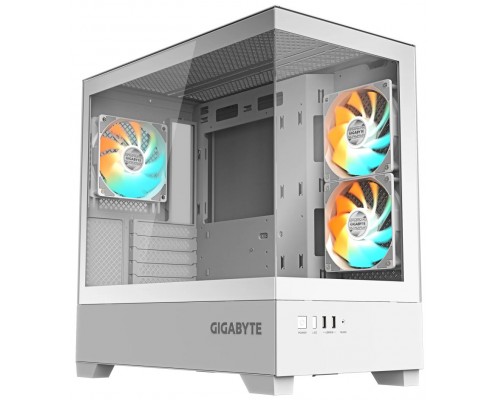 GIGABYTE AORUS CAJA SEMITORRE C201 PANORAMIC ICE