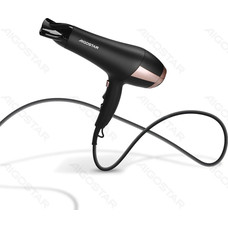 SECADOR DE PELO IONICO 2400W NEGRO AIGOSTAR-AA5 SECADOR DE PELO IONICO 2400W NEGRO AIGOSTAR