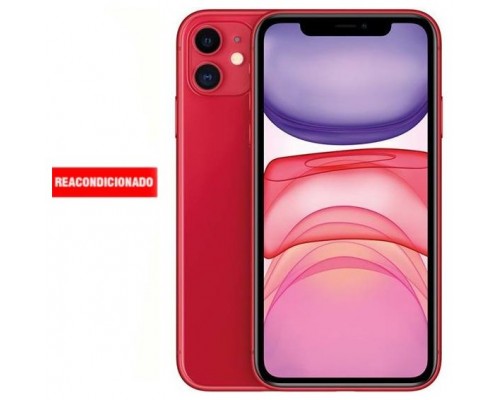 APPLE iPHONE 11 128GB RED REACONDICIONADO GRADO B