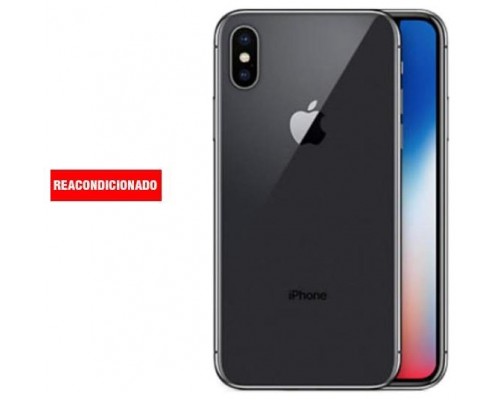 APPLE iPHONE X 256GB SPACE GREY REACONDICIONADO GRADO B