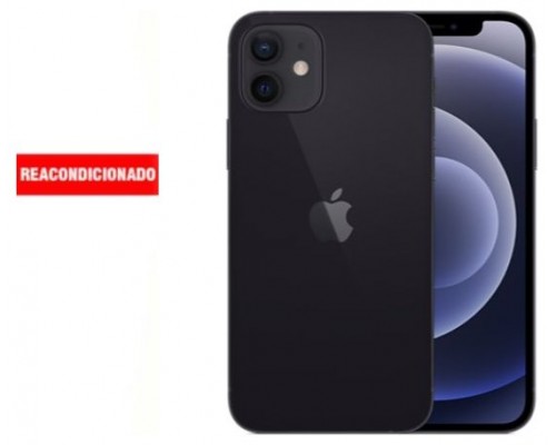 APPLE iPHONE 12 256GB BLACK REACONDICIONADO GRADO B