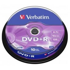 VERBATIM-DVD+R 4.7GB 10U