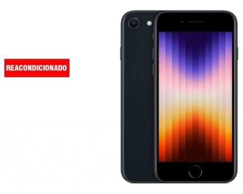 APPLE iPHONE SE 2022 128GB NEGRO REACONDICIONADO GRADO A