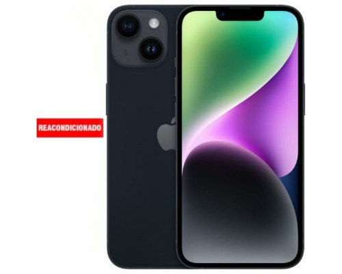 APPLE iPHONE 14 256GB MEDIANOCHE REACONDICIONADO GRADO B