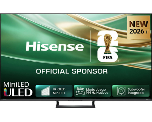 TELEVISOR 65"" MINILED UHD 4K QUANTUM DOT 144Hz 65E8S SMART TV HISENSE-AA153 TELEVISOR 65"" MINILED UHD 4K QUANTUM DOT 144Hz 65E8S SMART TV HISENSE