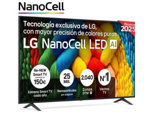TELEVISOR LG 75NANO80A6B