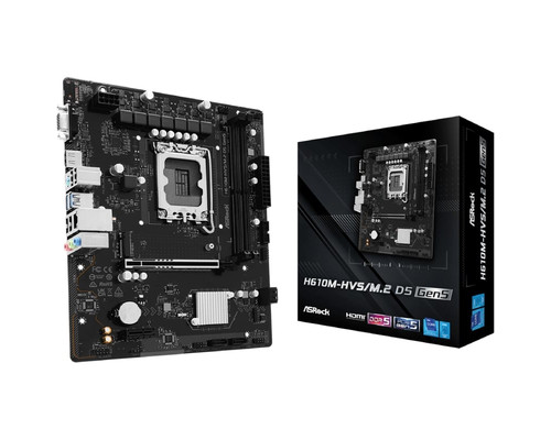 PLACA BASE ASROCK-PB H610M-HVS M2 D5 G5