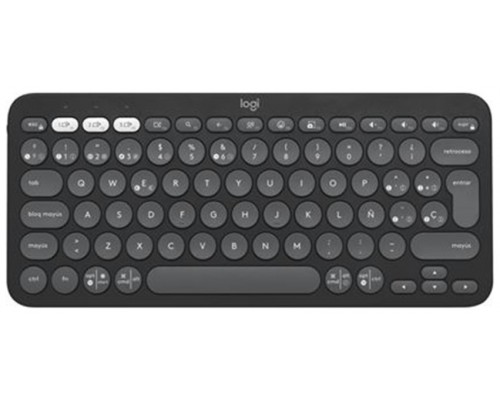 TECLADO WIRELESS K380S PEBBLE KEYS 2 NEGRO LOGITECH