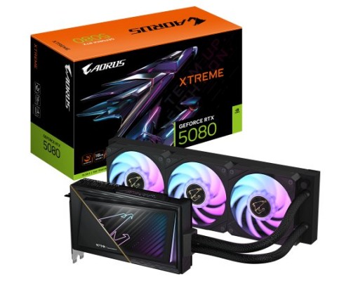 VGA NVIDIA RTX 5080 AORUS XTREME WATERFORCE 16 GB GIGABYTE