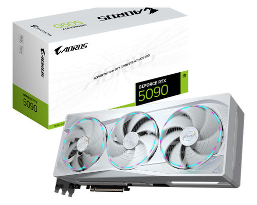 VGA NVIDIA RTX 5090 STEALTH ICE 32 GB GIGABYTE