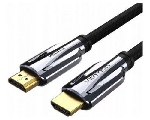 CABLE HDMI V2.1 8K M-M TRENZADO 1.5 M NEGRO/GRIS VENTION