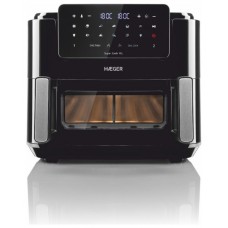 FREIDORA INTELIGENTE SUPER COOK 10L 2 CUBETAS NEGRO HAEGER