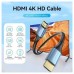 CABLE HDMI V2.1 4K M-M 0.75 M AZUL VENTION