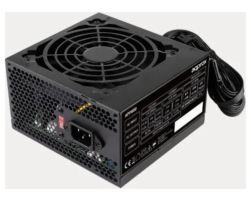 FUENTE ALIM. ATX 800W + CABLE NEGRO CON SELECTOR DE VOLTAJE APPROX-AA5 FUENTE ALIM. ATX 800W + CABLE NEGRO CON SELECTOR DE VOLTAJE APPROX