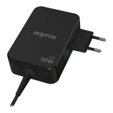 CARGADOR USB DE VIAJE/PARED TYPE-C 90W GaN NEGRO APPROX-AA6 CARGADOR USB DE VIAJE/PARED TYPE-C 90W GaN NEGRO APPROX