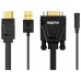 ADAPTADOR HDMI A VGA + AUDIO + ALIMENTACION APPROX