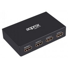 HDMI SPLITTER 4 PUERTOS 1080P V2 APPROX