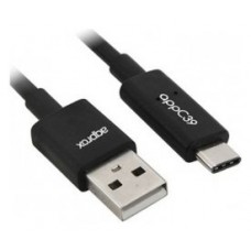 CABLE USB 2.0  A USB TYPE-C CONECTORES METALICOS APPROX