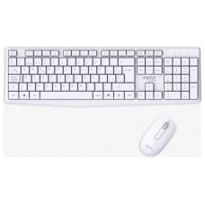 TECLADO + RATON OPTICO WIRELESS MX420 BLANCO APPROX