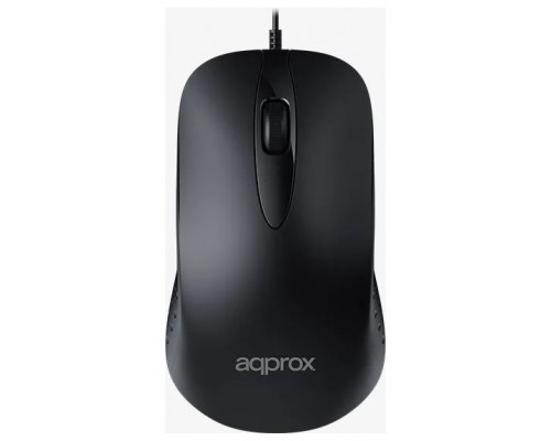 RATON OPTICO XM100 NEGRO APPROX