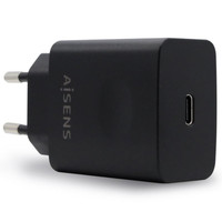 CARGADOR AISENS ASCH-1PD20-BK