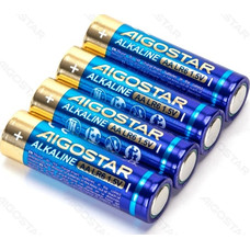 PILA ALCALINA LR6 (AA) 1.5V 4 UDS AIGOSTAR