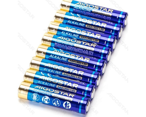 PILA ALCALINA LR03 (AAA) 1.5V 8 UDS AIGOSTAR