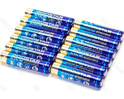 PILA ALCALINA LR03 (AAA) 1.5V 12 UDS AIGOSTAR