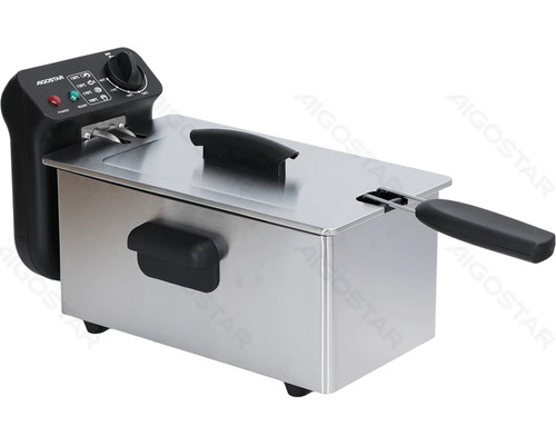 FREIDORA 2200W 3L ACERO AIGOSTAR