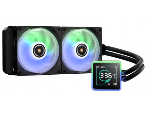 REFRIGERACION LIQUIDA KUZY AIO LCD 240 A-RGB BLACK BITFENIX